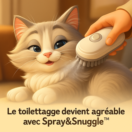 Spray&Snuggle™ – Brosse pulvérisateur 2-en-1