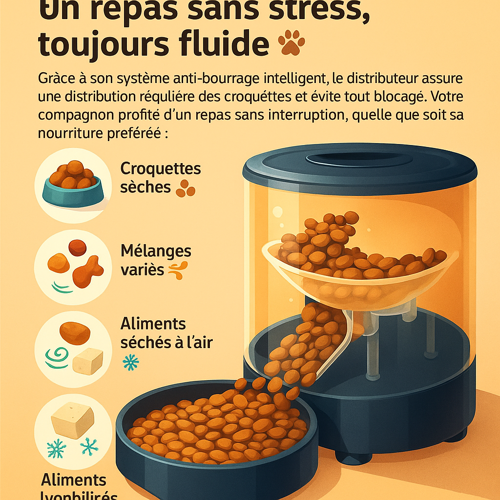SmartFeeder+™ – Distributeur Automatique Wi-Fi 2L