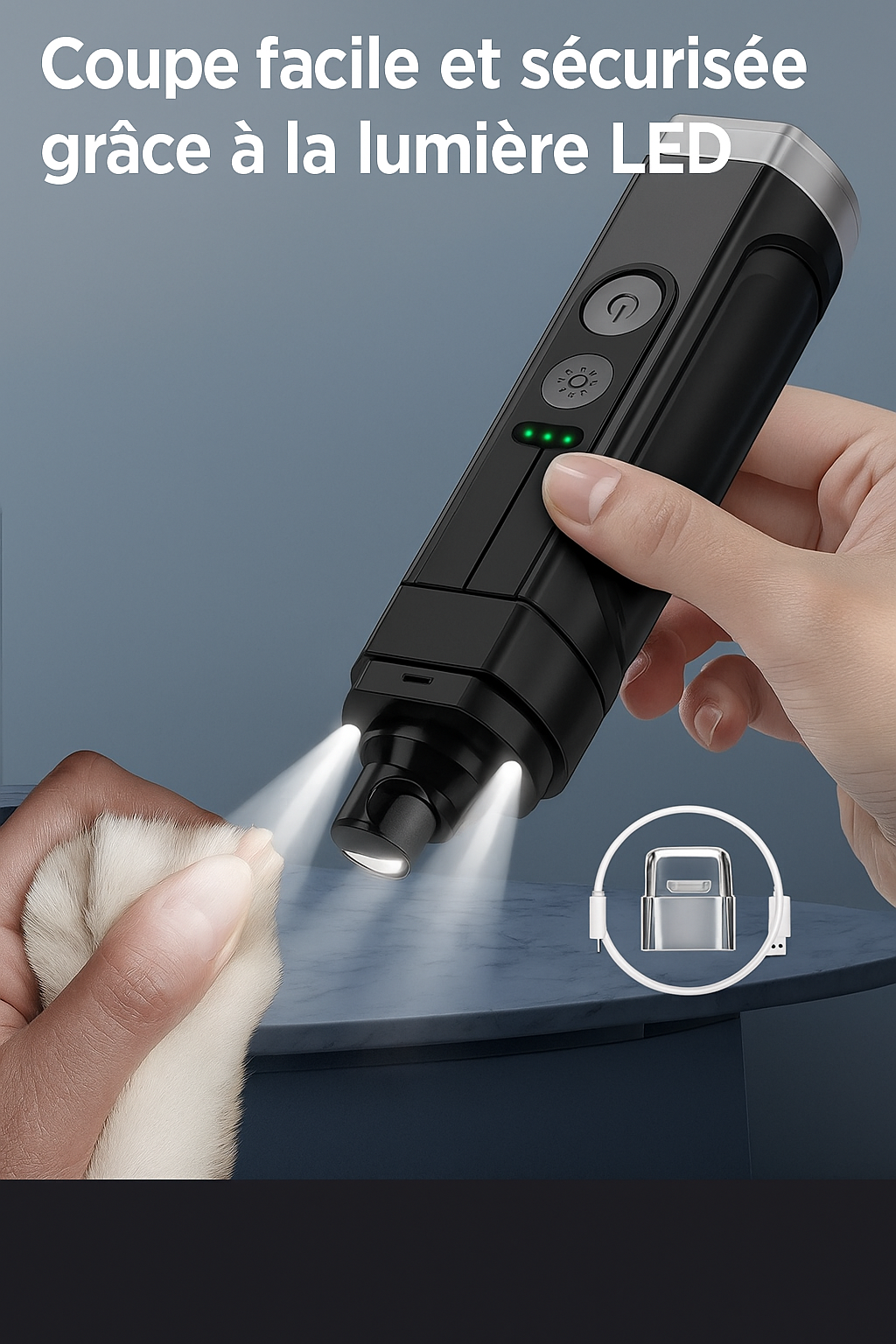 SilentTrim™ – Broyeur de Griffes silencieux